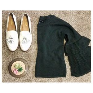 Ruffle Sleeve Sweater